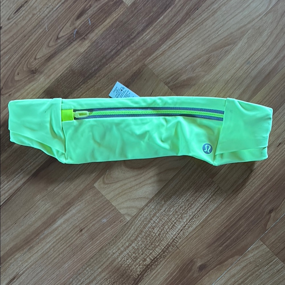Lululemon Neon Yellow Waist Bag